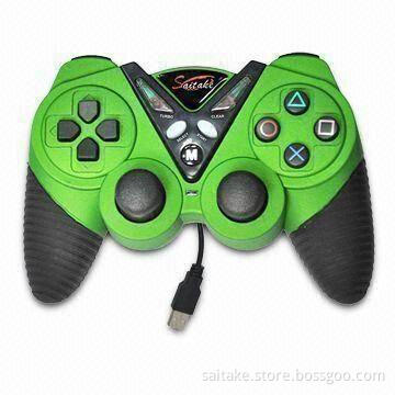 Joypad for Sony's PlayStation 3 with 8-way Directional Ways/12 Fire Buttons/2 Analog Sticks